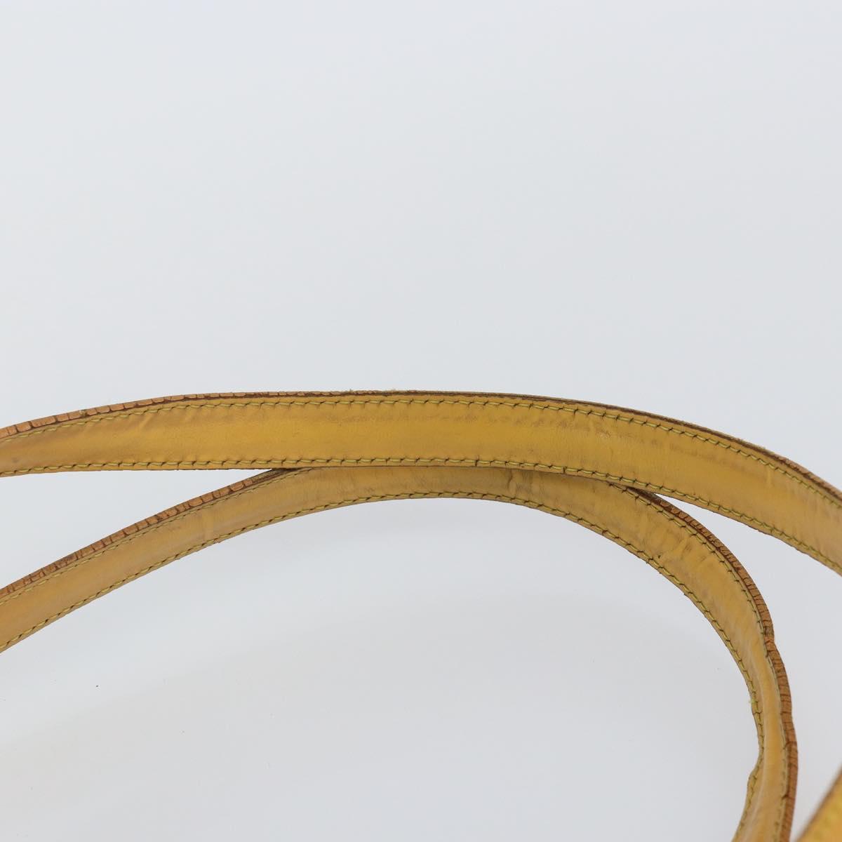 LOUIS VUITTON Epi Saint Jacques Shopping Shoulder Bag Yellow M52269 Auth 142607