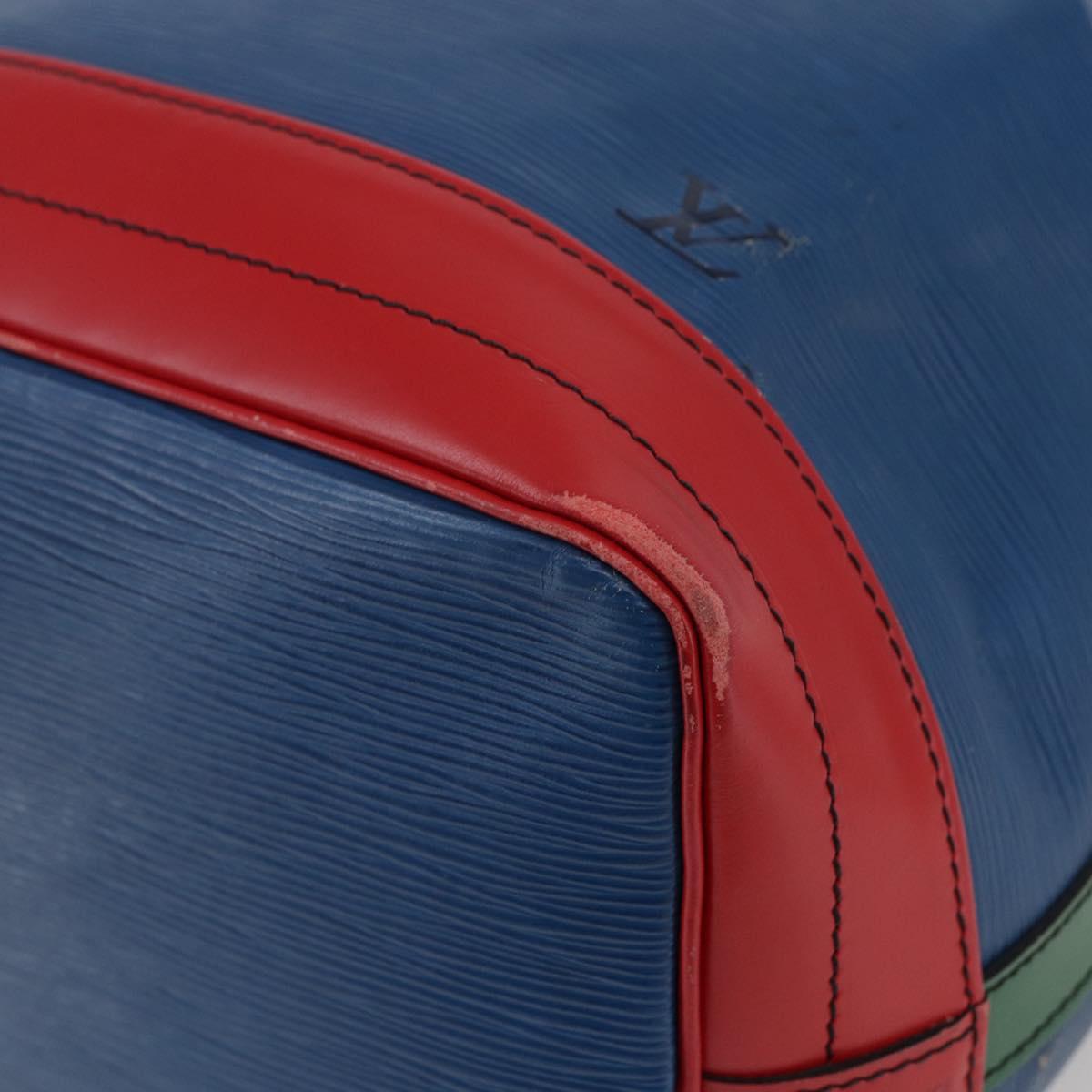 LOUIS VUITTON Epi Toriko Color Noe Bag Red Blue Green M44084 Auth 142609