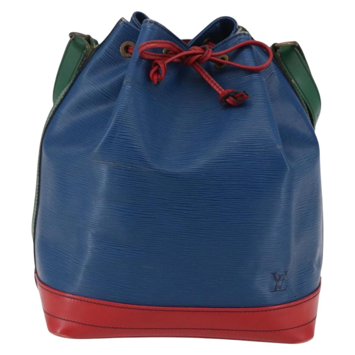 LOUIS VUITTON Epi Toriko Color Noe Bag Red Blue Green M44084 Auth 142609