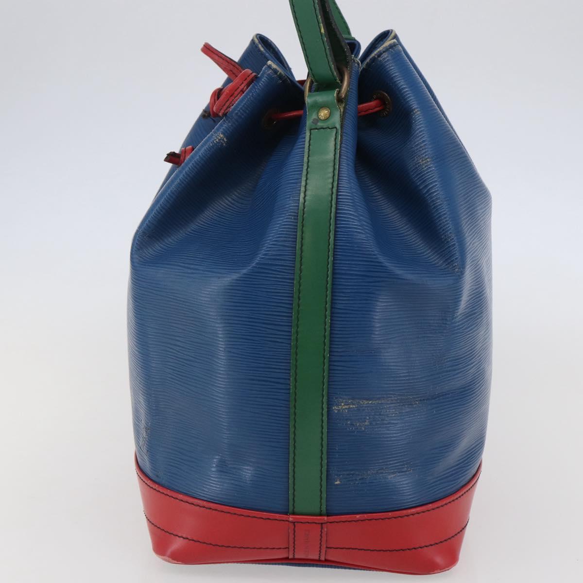 LOUIS VUITTON Epi Toriko Color Noe Bag Red Blue Green M44084 Auth 142609