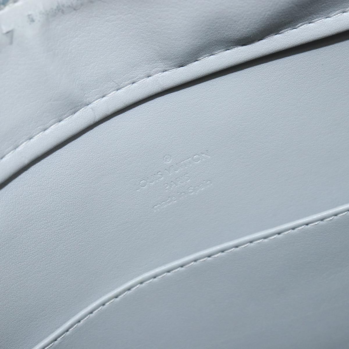 LOUIS VUITTON Monogram Vernis Columbus Tote Bag Gris M91028 LV Auth 142612