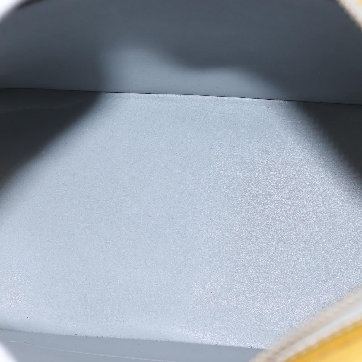 LOUIS VUITTON Monogram Vernis Houston Hand Bag Gris M91053 LV Auth 142613