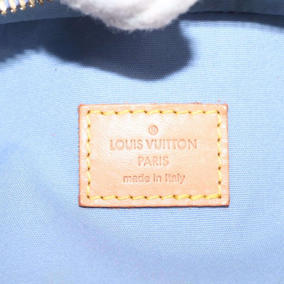 LOUIS VUITTON Monogram Vernis Sullivan Vertical Bag Lavande M91258 Auth 142617