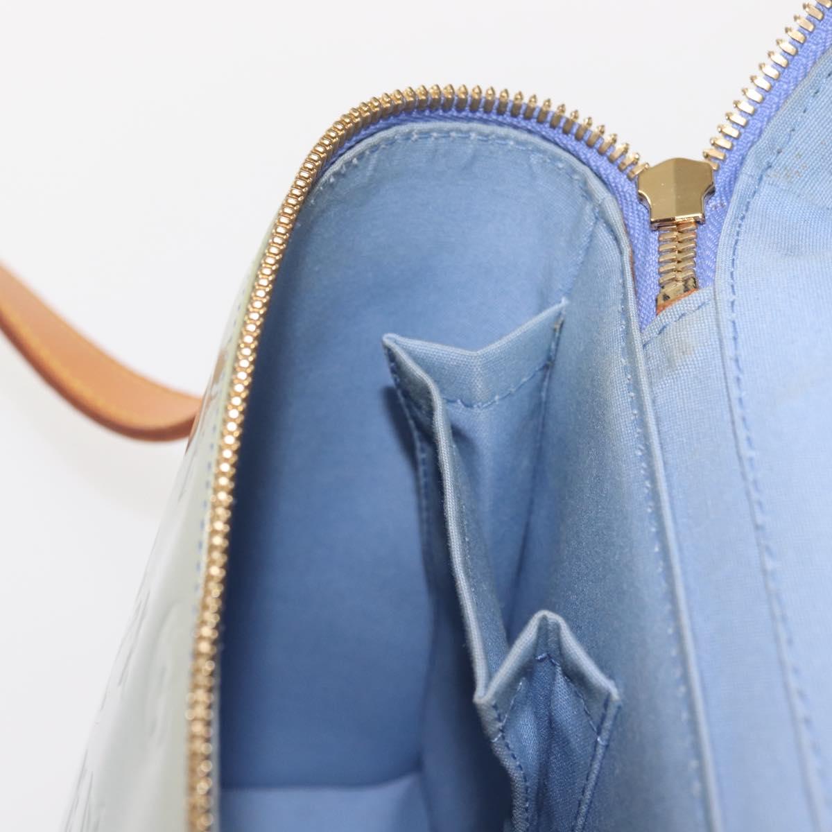 LOUIS VUITTON Monogram Vernis Sullivan Vertical Bag Lavande M91258 Auth 142617