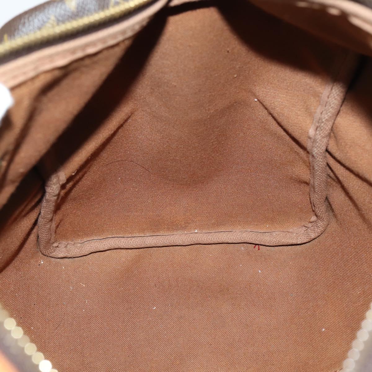 LOUIS VUITTON Monogram Sac Souple 35 Boston Bag M41626 LV Auth 142621