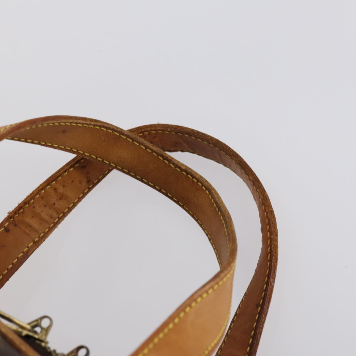 LOUIS VUITTON Monogram Sac Souple 35 Boston Bag M41626 LV Auth 142621