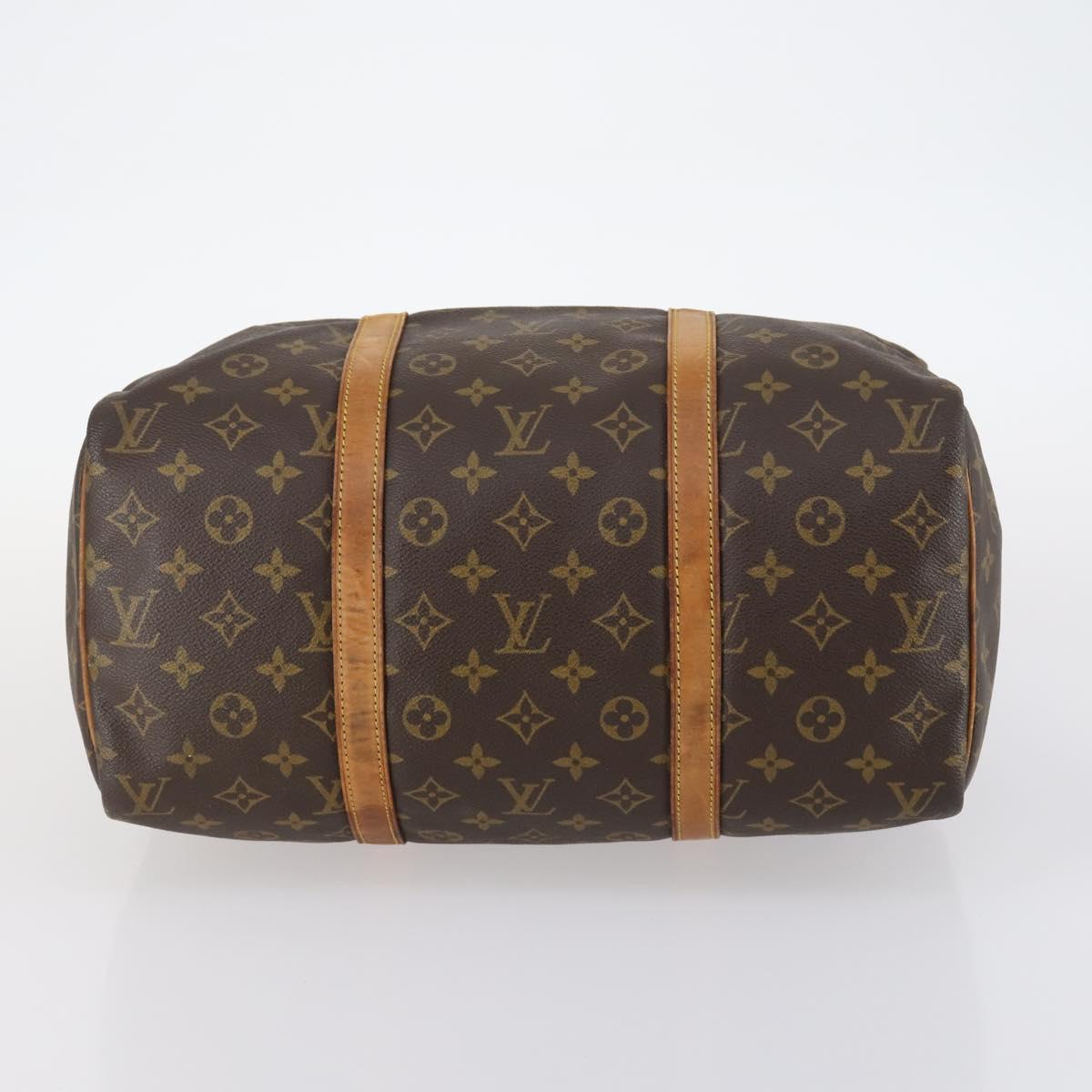 LOUIS VUITTON Monogram Sac Souple 35 Boston Bag M41626 LV Auth 142621