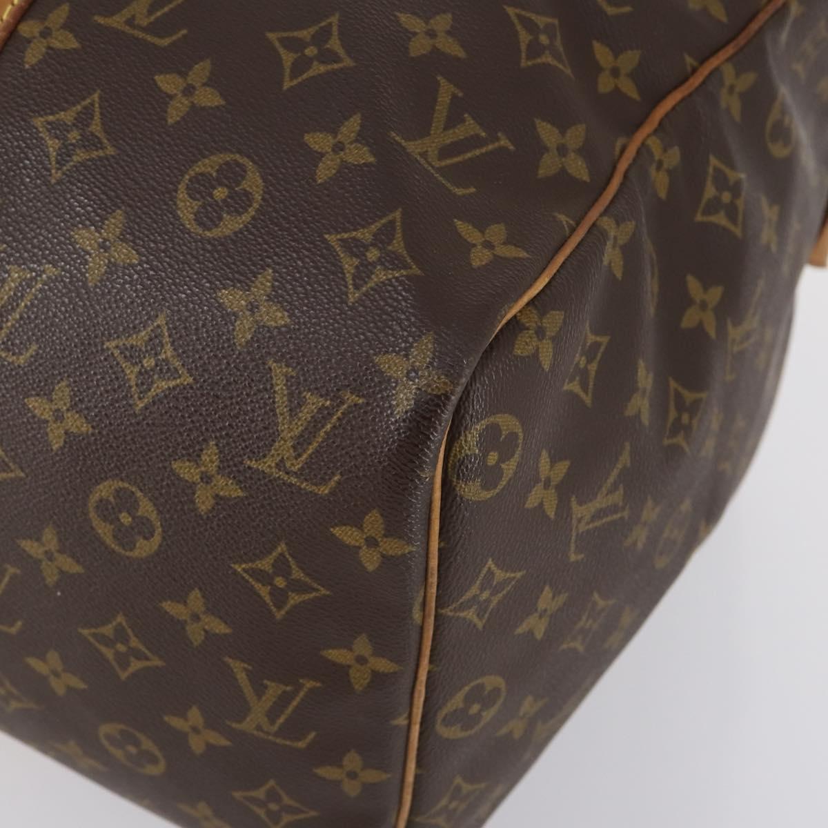 LOUIS VUITTON Monogram Sac Souple 45 Boston Bag M41624 LV Auth 142622