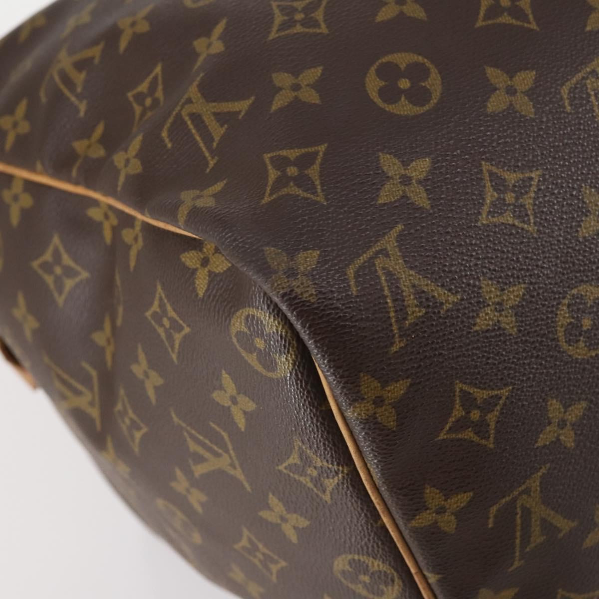 LOUIS VUITTON Monogram Sac Souple 45 Boston Bag M41624 LV Auth 142622