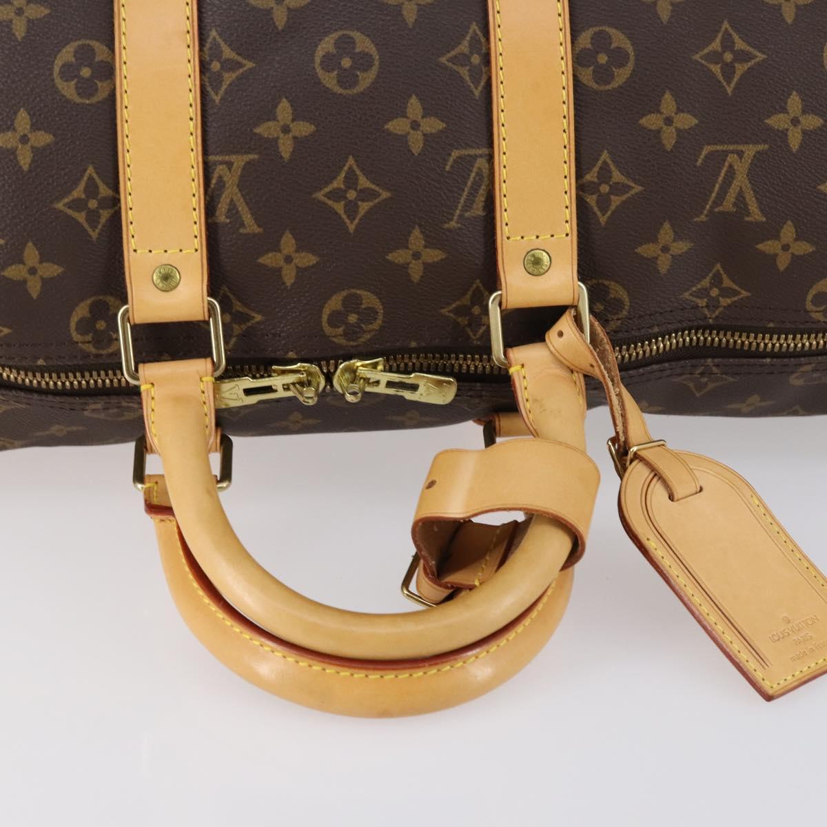 LOUIS VUITTON Monogram Keepall 45 Boston Bag M41428 LV Auth 142625