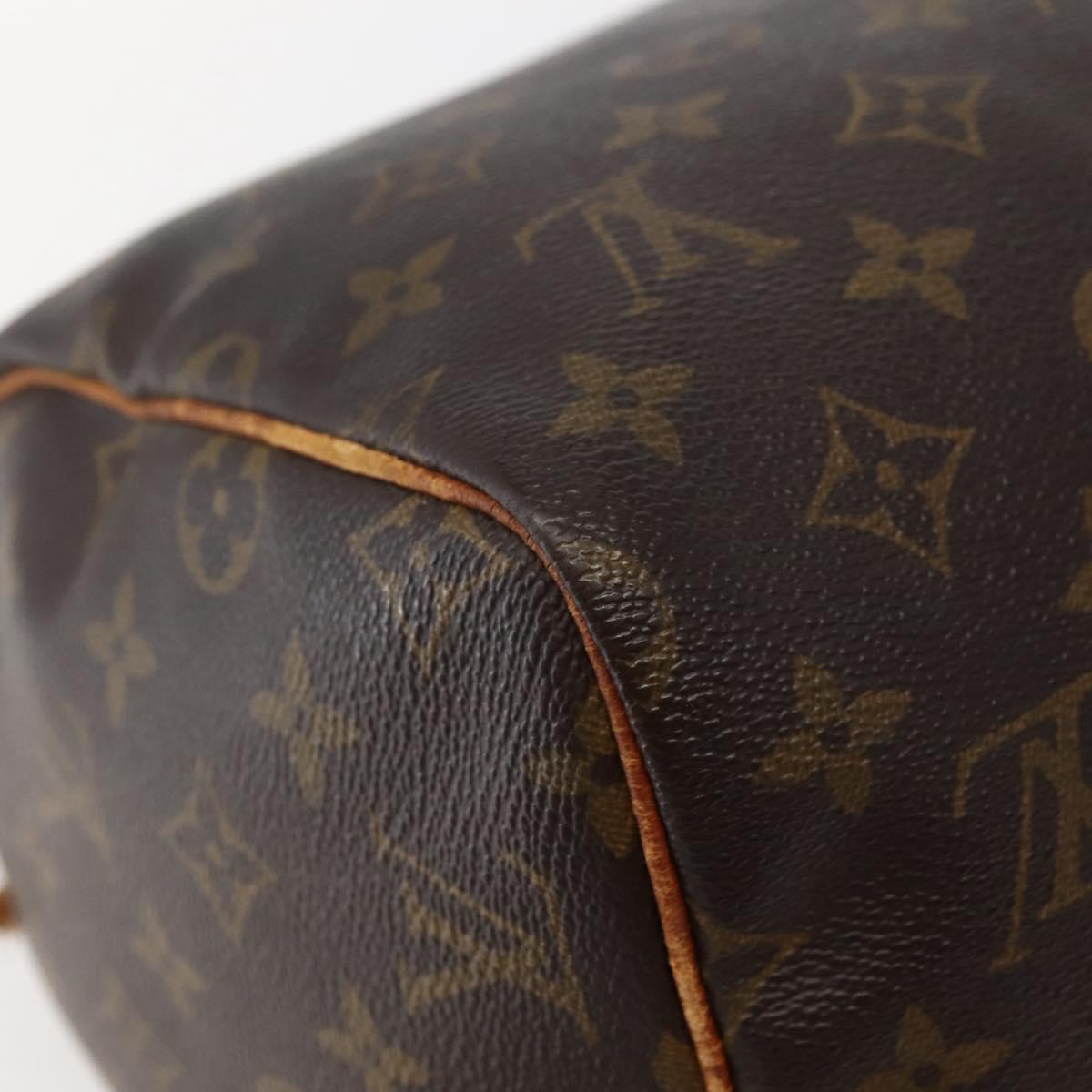 LOUIS VUITTON Monogram Speedy 30 Hand Bag M41526 LV Auth 142629