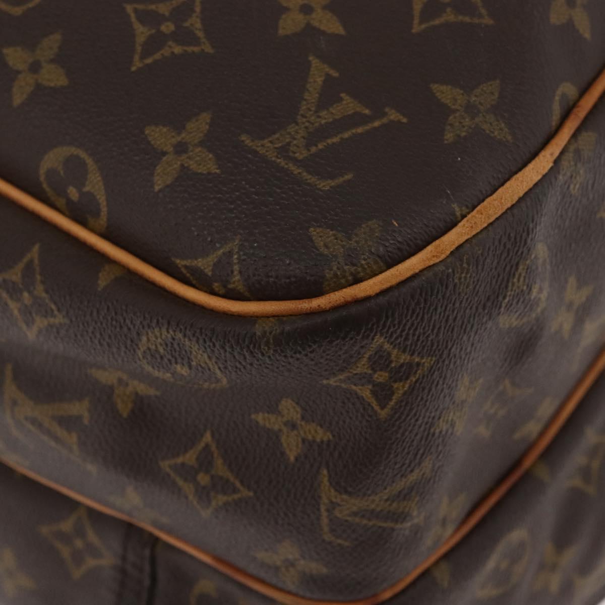 LOUIS VUITTON Monogram Alize 24H Boston Bag M41399 LV Auth 142638