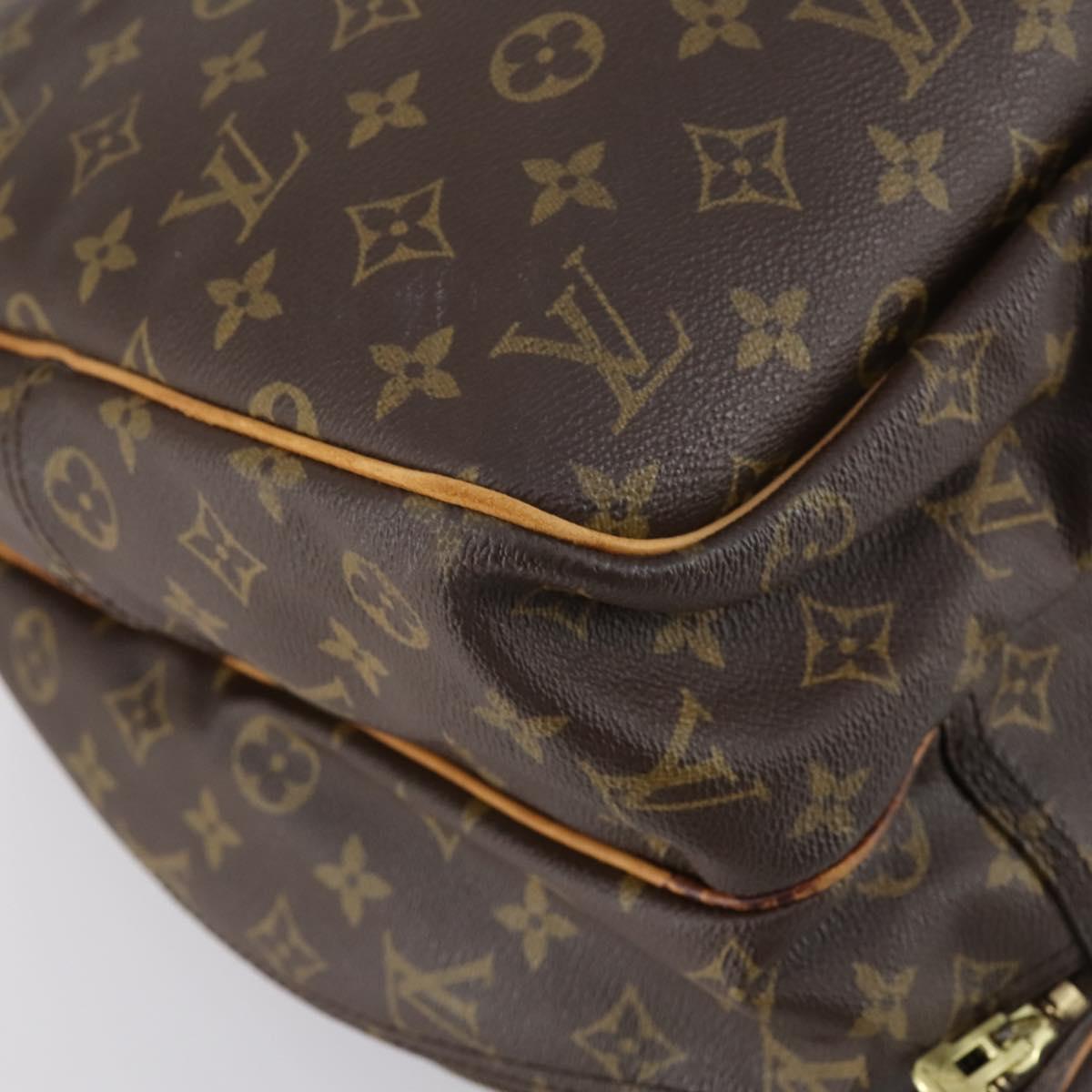 LOUIS VUITTON Monogram Alize 24H Boston Bag M41399 LV Auth 142638