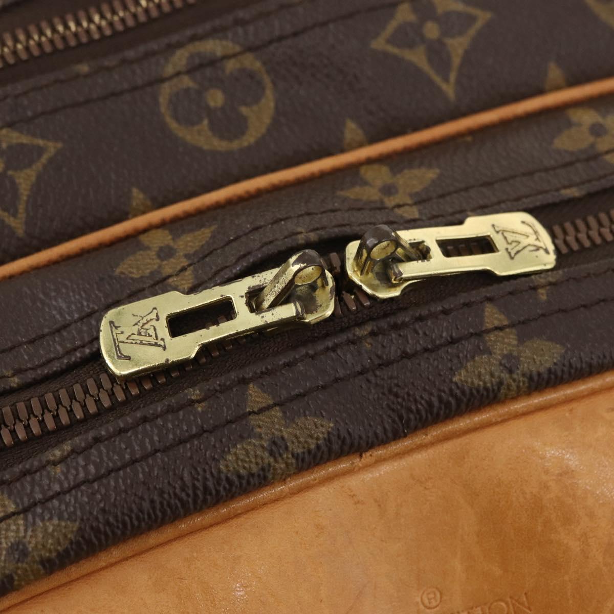 LOUIS VUITTON Monogram Alize 24H Boston Bag M41399 LV Auth 142638