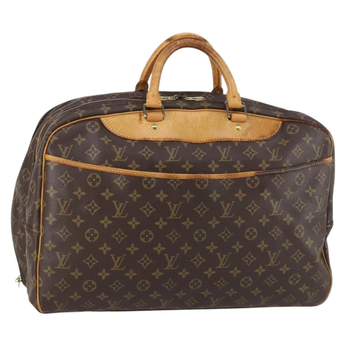 LOUIS VUITTON Monogram Alize 24H Boston Bag M41399 LV Auth 142638