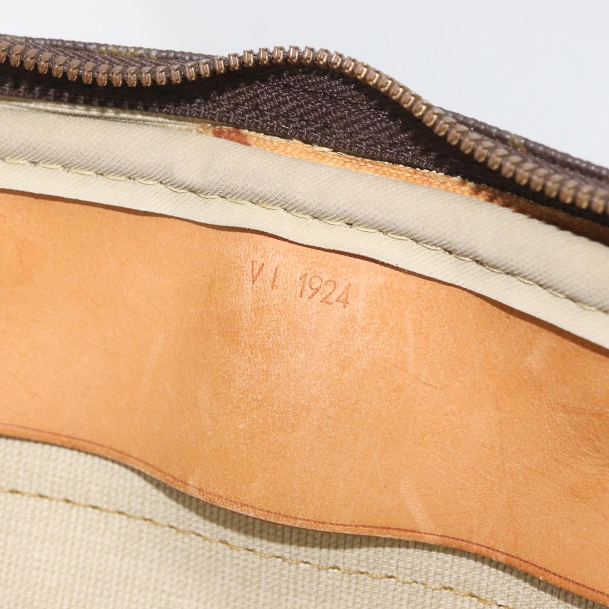 LOUIS VUITTON Monogram Alize 24H Boston Bag M41399 LV Auth 142638
