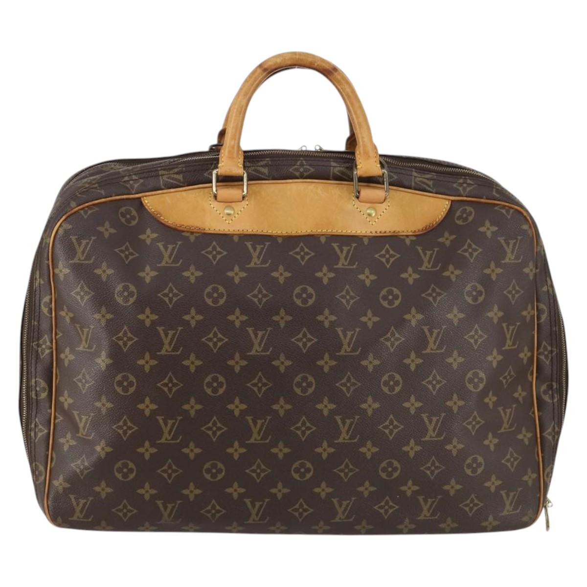 LOUIS VUITTON Monogram Alize 24H Boston Bag M41399 LV Auth 142638