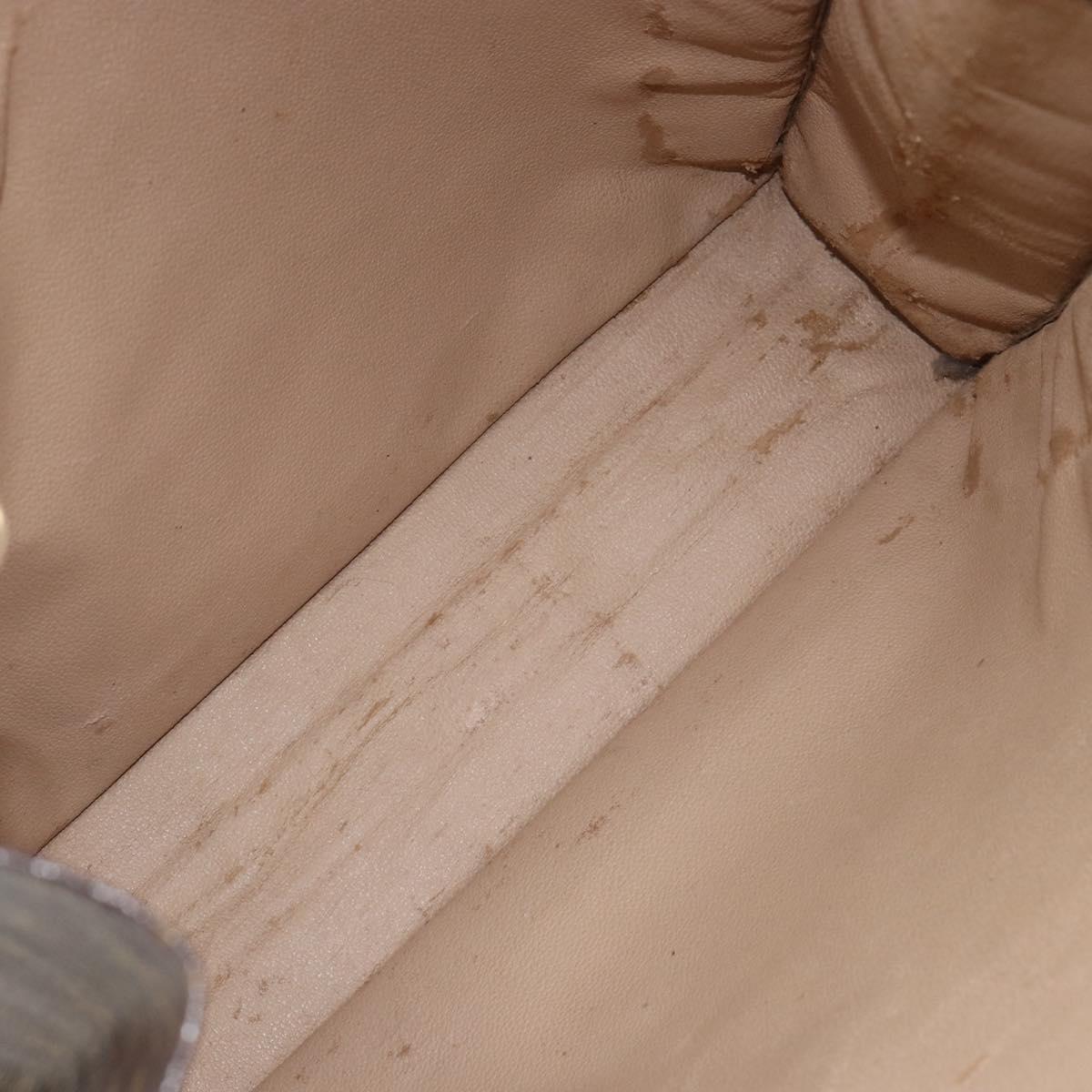 LOUIS VUITTON Monogram Sac Plat Hand Bag M51140 LV Auth 142639