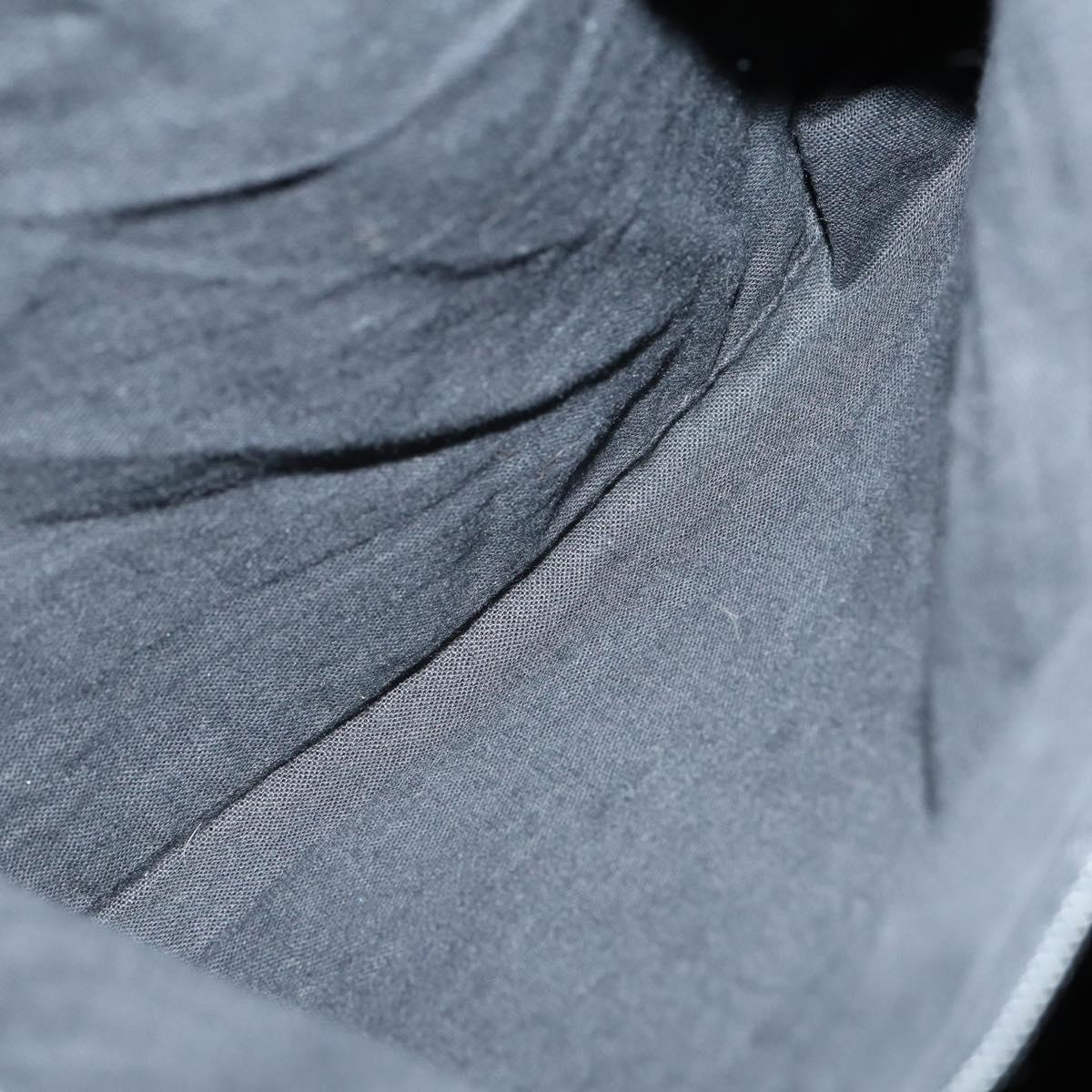 FENDI Zucca Canvas Boston Bag PVC Black Brown gold Auth 142675