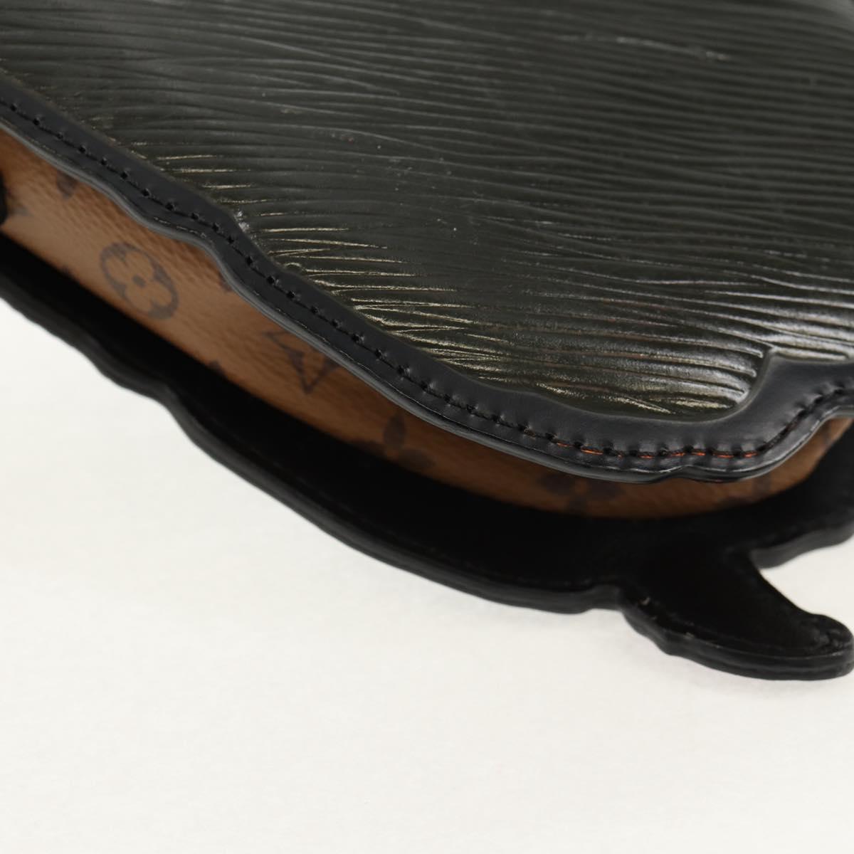 LOUIS VUITTON Epi Dog Face Pochette Shoulder Bag Gray M53171 LV Auth 142694M