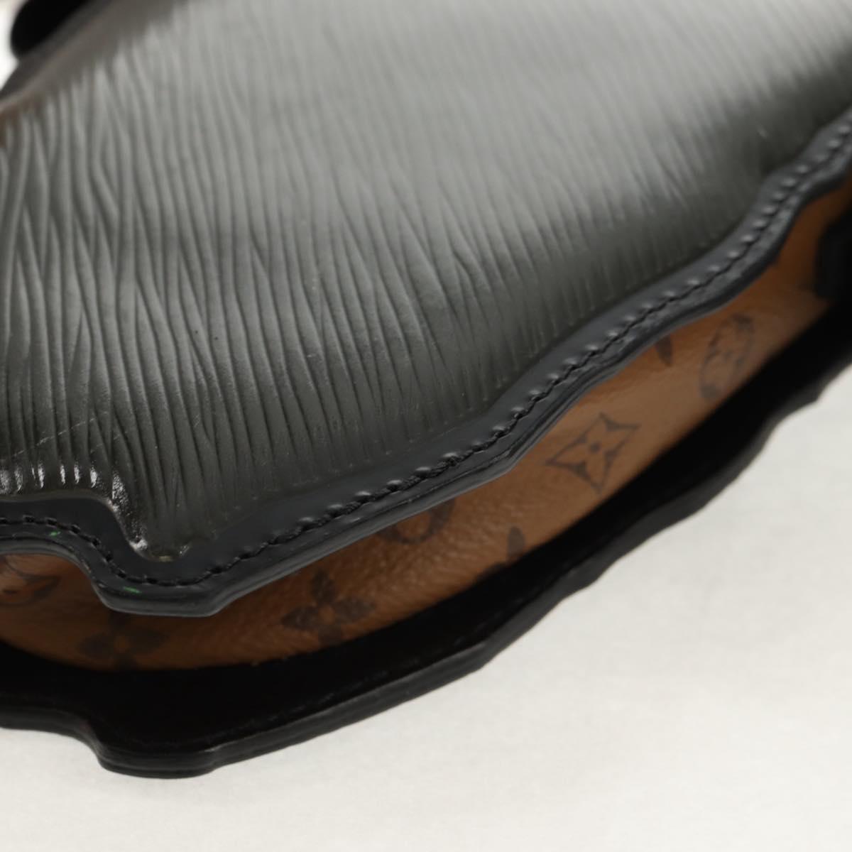 LOUIS VUITTON Epi Dog Face Pochette Shoulder Bag Gray M53171 LV Auth 142694M