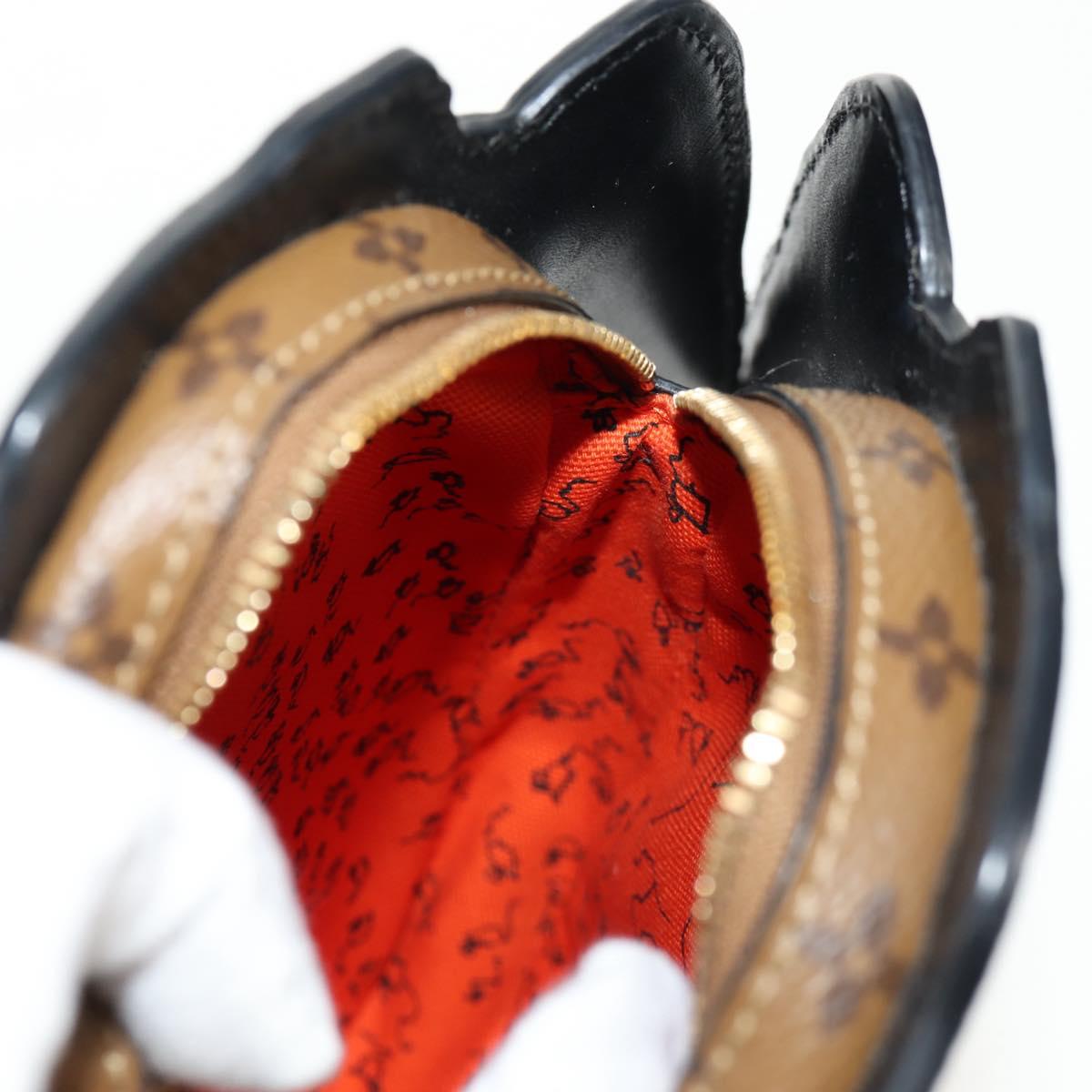 LOUIS VUITTON Epi Dog Face Pochette Shoulder Bag Gray M53171 LV Auth 142694M