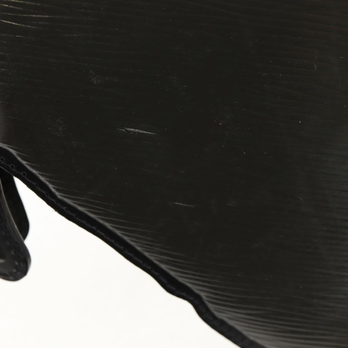 LOUIS VUITTON Epi Dog Face Pochette Shoulder Bag Gray M53171 LV Auth 142694M