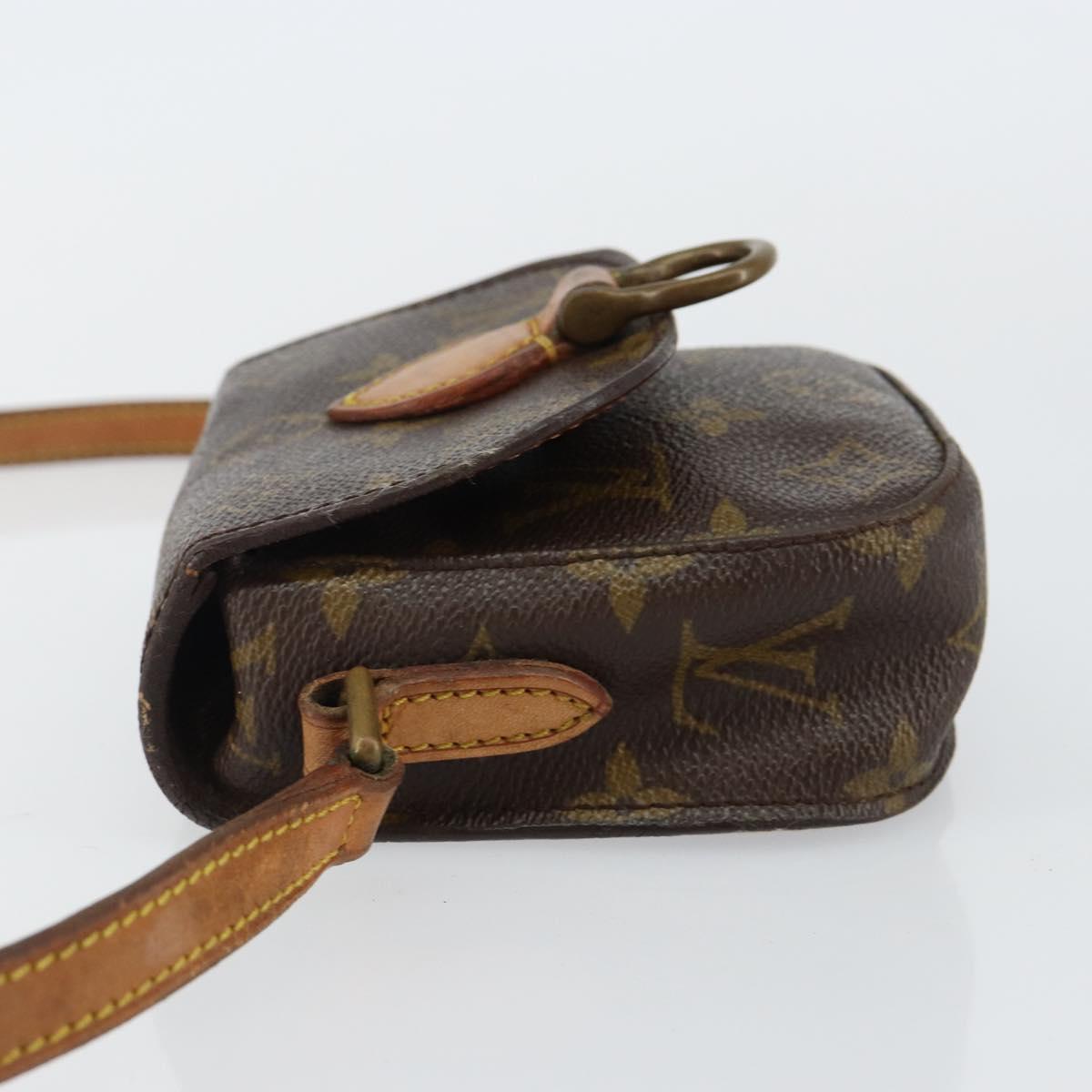 LOUIS VUITTON Monogram Bebe Monogram Saint Cloud Bag M51245 LV Auth 142712