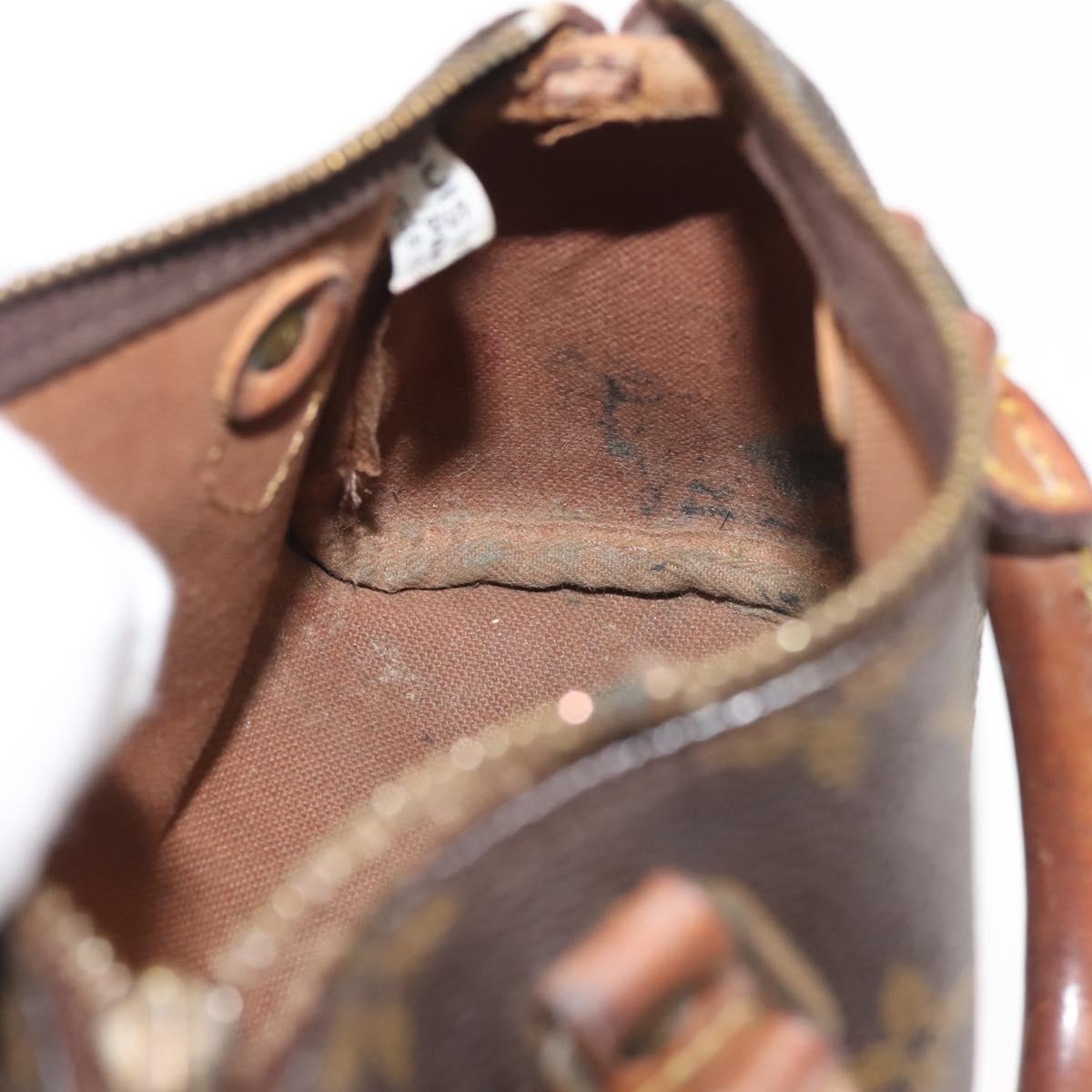 LOUIS VUITTON Monogram Mini Speedy Hand Bag M41534 LV Auth 142713