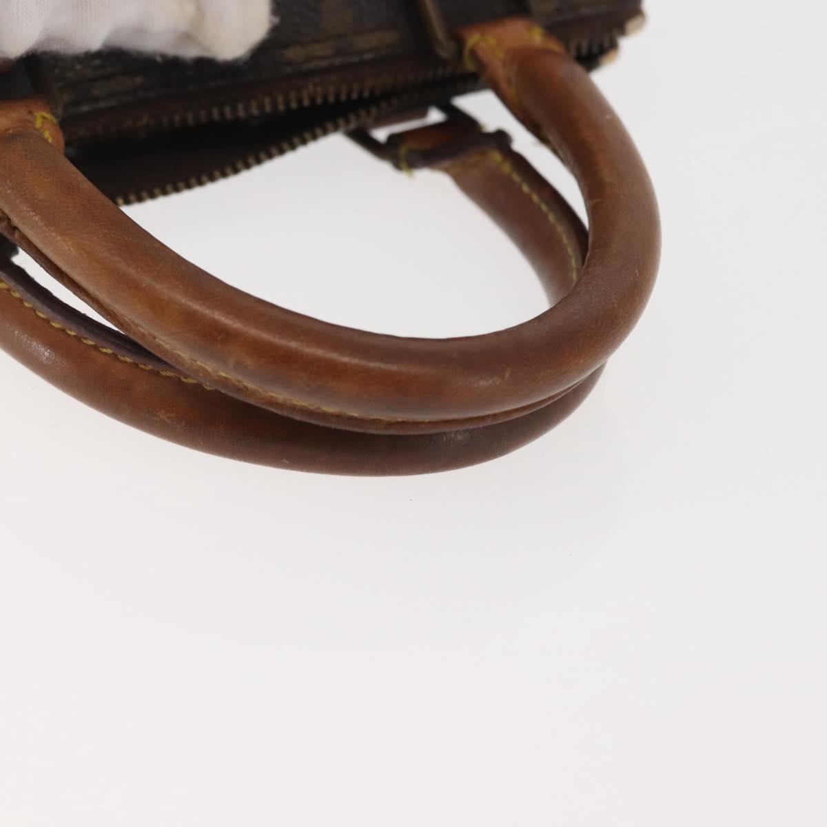 LOUIS VUITTON Monogram Mini Speedy Hand Bag M41534 LV Auth 142713