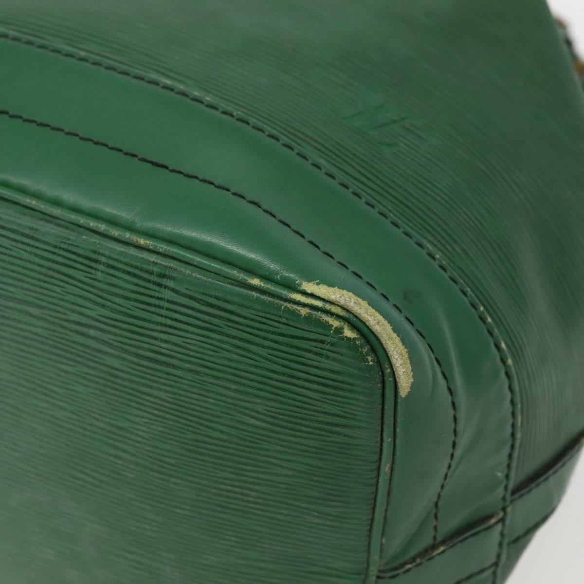LOUIS VUITTON Epi Noe Shoulder Bag Bicolor Green Blue M44044 LV Auth 142714