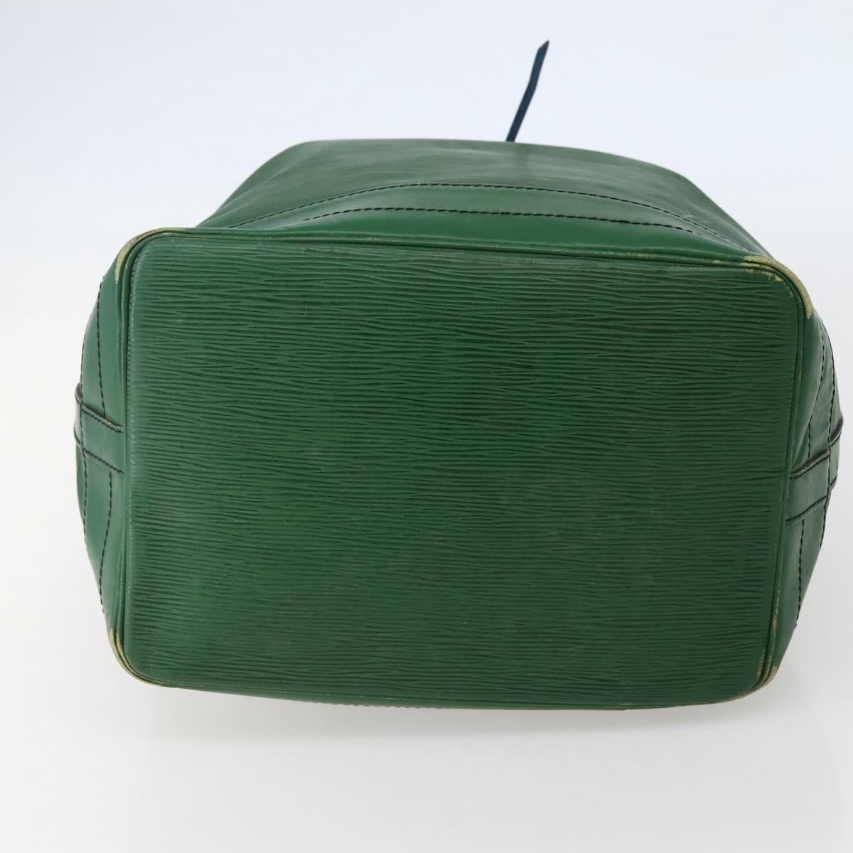 LOUIS VUITTON Epi Noe Shoulder Bag Bicolor Green Blue M44044 LV Auth 142714