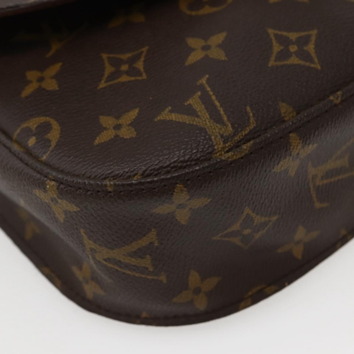 LOUIS VUITTON Monogram Saint Cloud GM Shoulder Bag M51242 LV Auth 142717