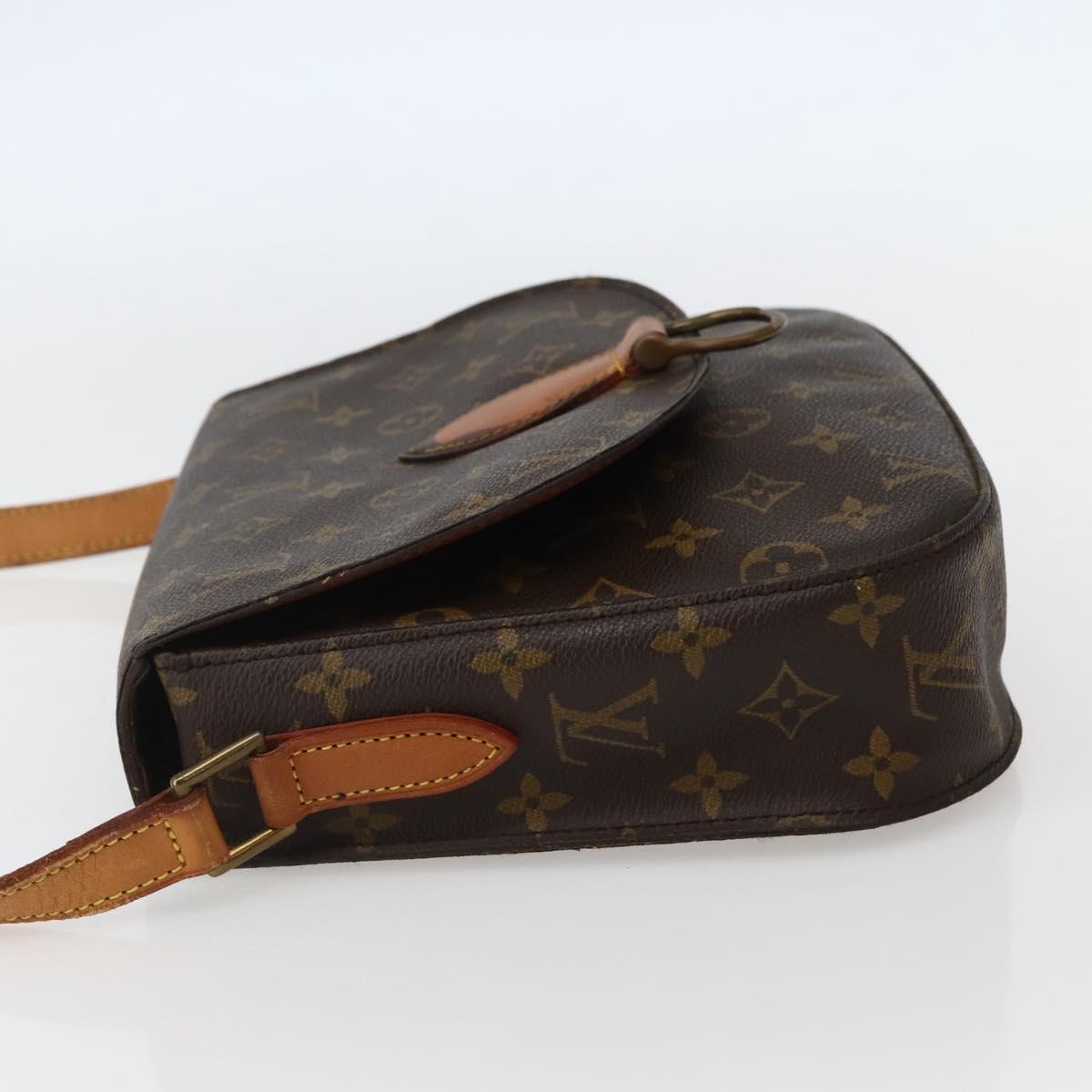 LOUIS VUITTON Monogram Saint Cloud GM Shoulder Bag M51242 LV Auth 142717