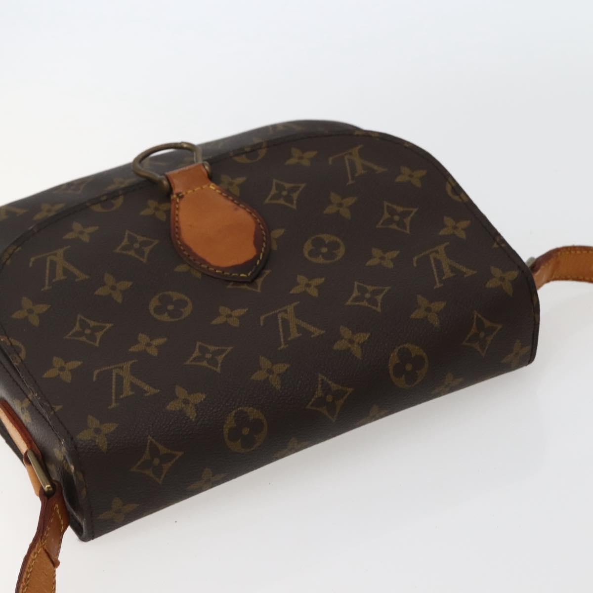 LOUIS VUITTON Monogram Saint Cloud GM Shoulder Bag M51242 LV Auth 142717