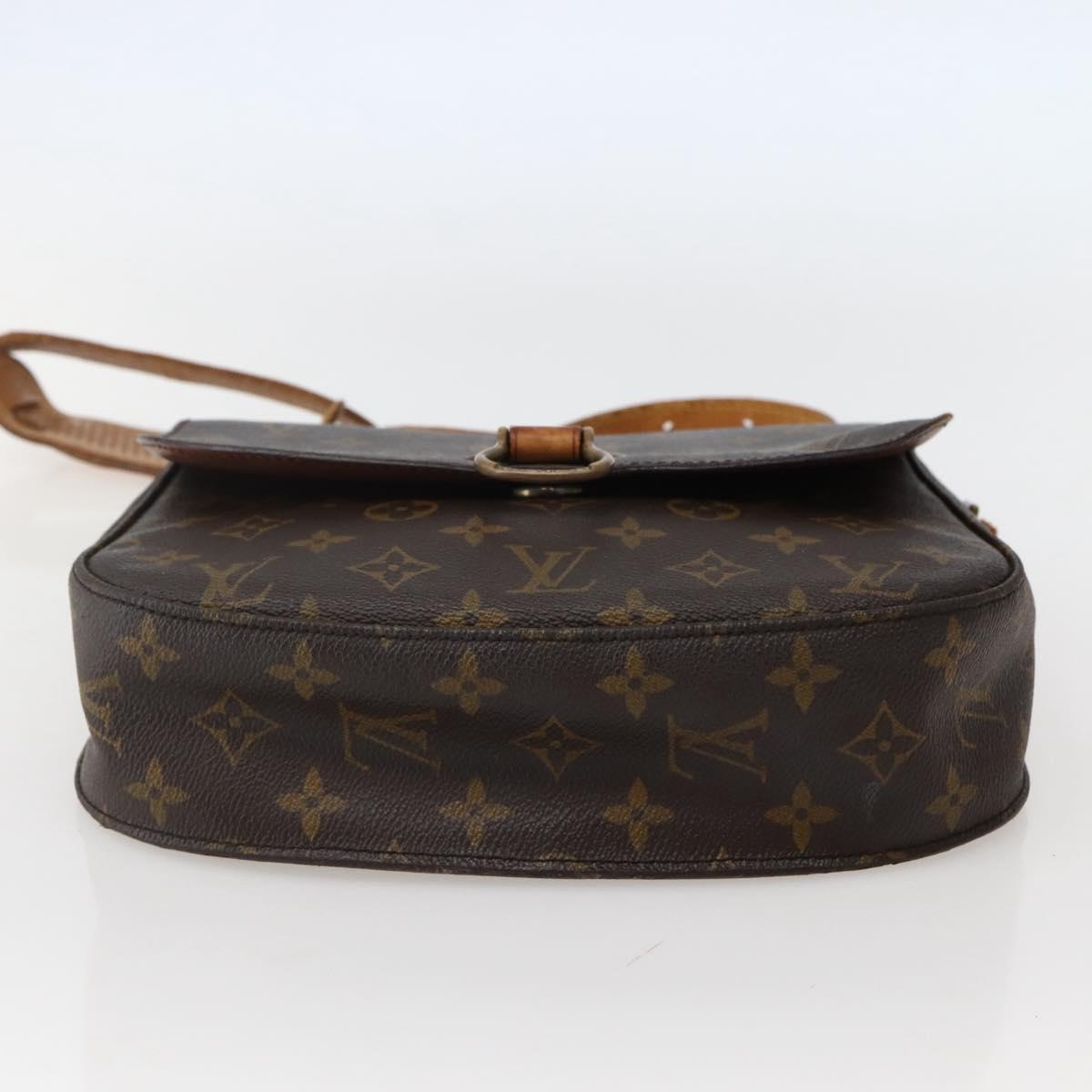 LOUIS VUITTON Monogram Saint Cloud GM Shoulder Bag M51242 LV Auth 142719
