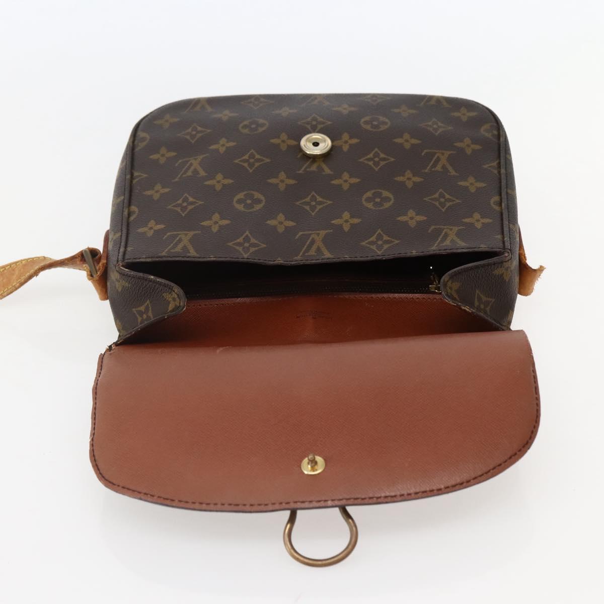 LOUIS VUITTON Monogram Saint Cloud GM Shoulder Bag M51242 LV Auth 142719