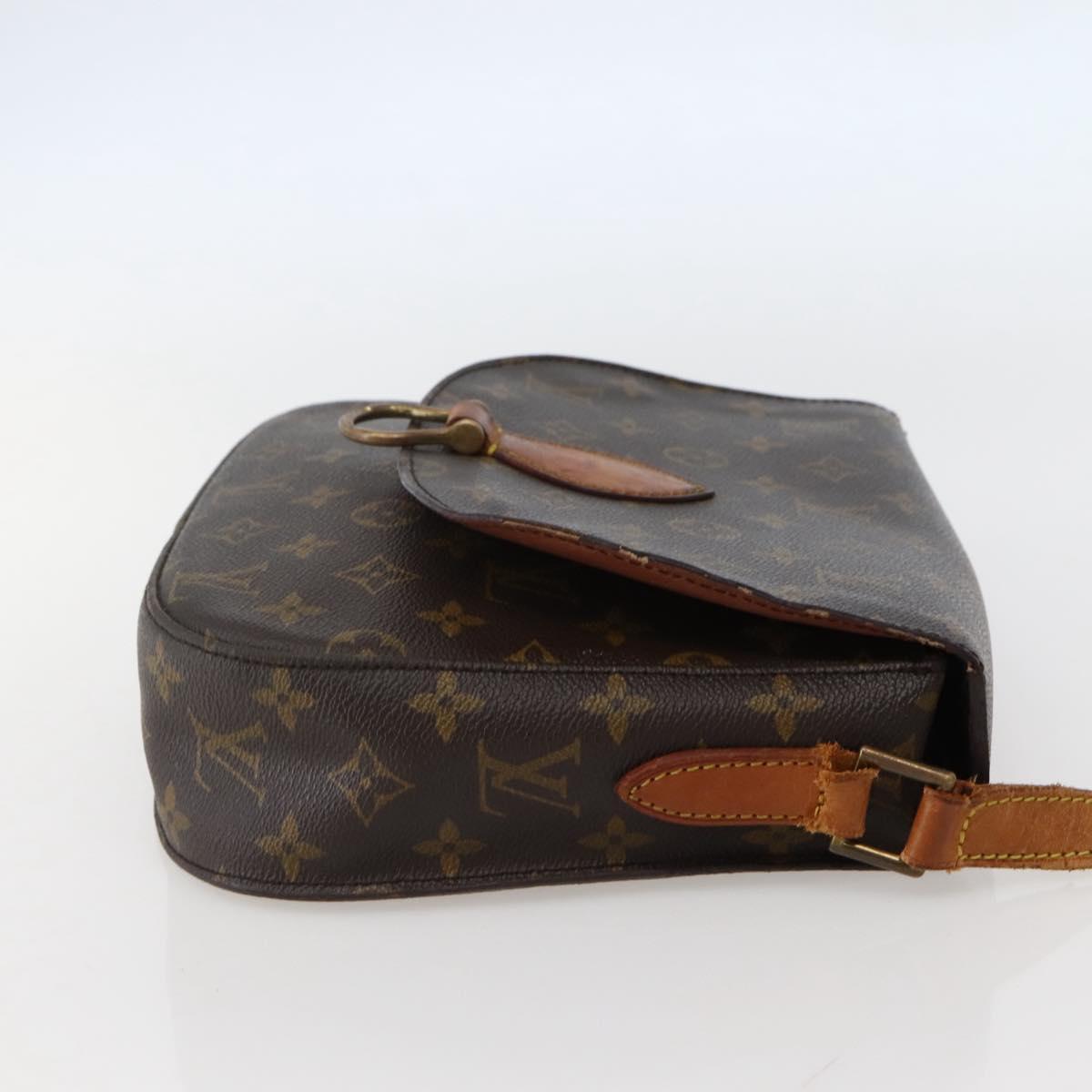 LOUIS VUITTON Monogram Saint Cloud GM Shoulder Bag M51242 LV Auth 142719