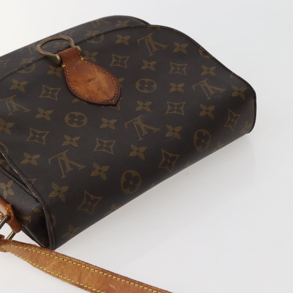 LOUIS VUITTON Monogram Saint Cloud GM Shoulder Bag M51242 LV Auth 142719