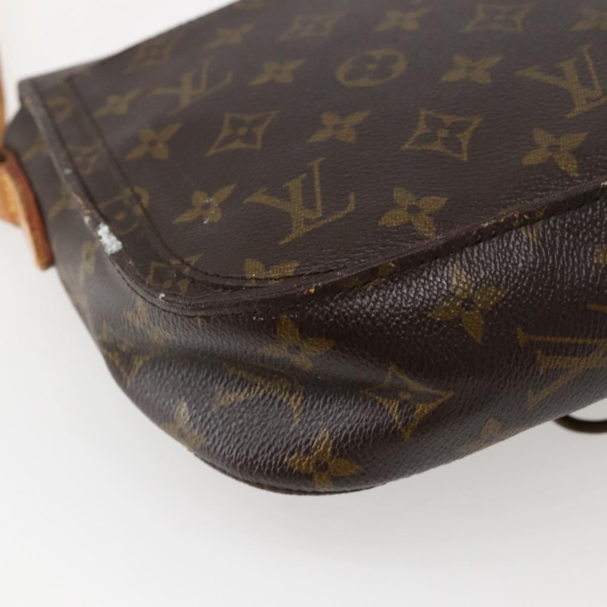 LOUIS VUITTON Monogram Saint Cloud GM Shoulder Bag M51242 LV Auth 142721