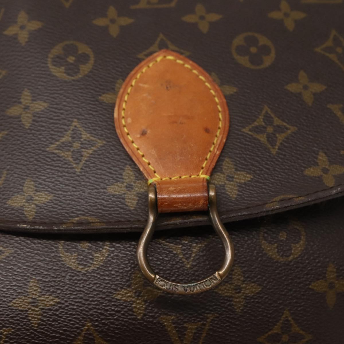 LOUIS VUITTON Monogram Saint Cloud GM Shoulder Bag M51242 LV Auth 142721