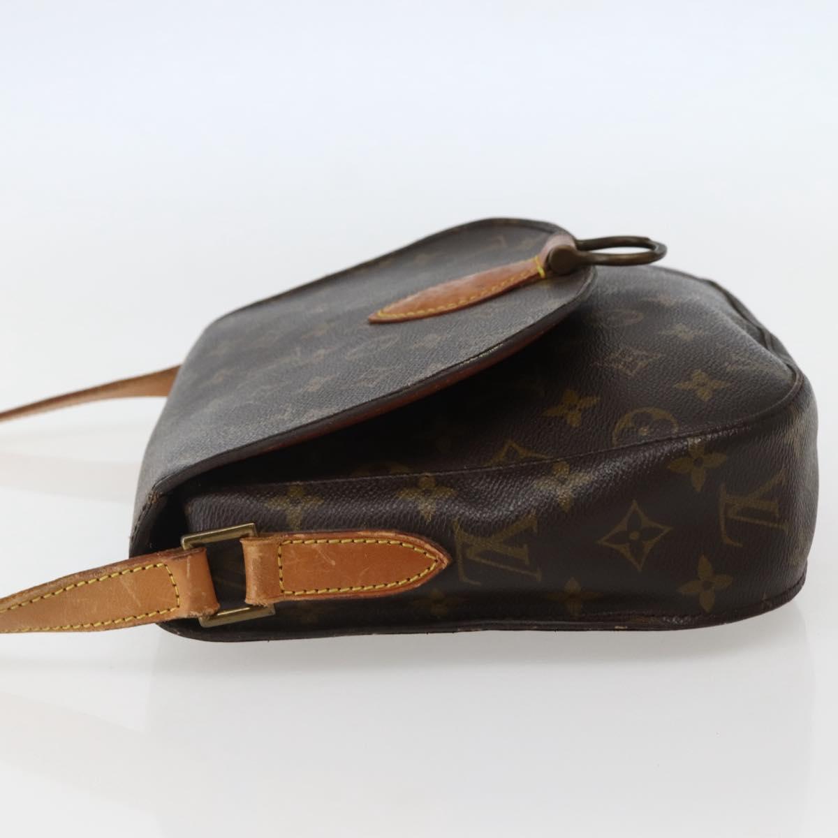 LOUIS VUITTON Monogram Saint Cloud GM Shoulder Bag M51242 LV Auth 142721