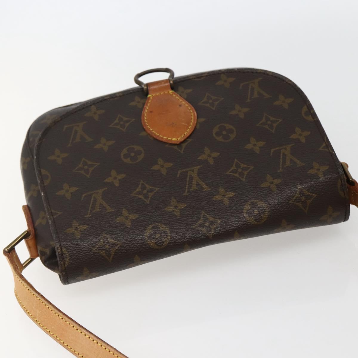 LOUIS VUITTON Monogram Saint Cloud GM Shoulder Bag M51242 LV Auth 142721