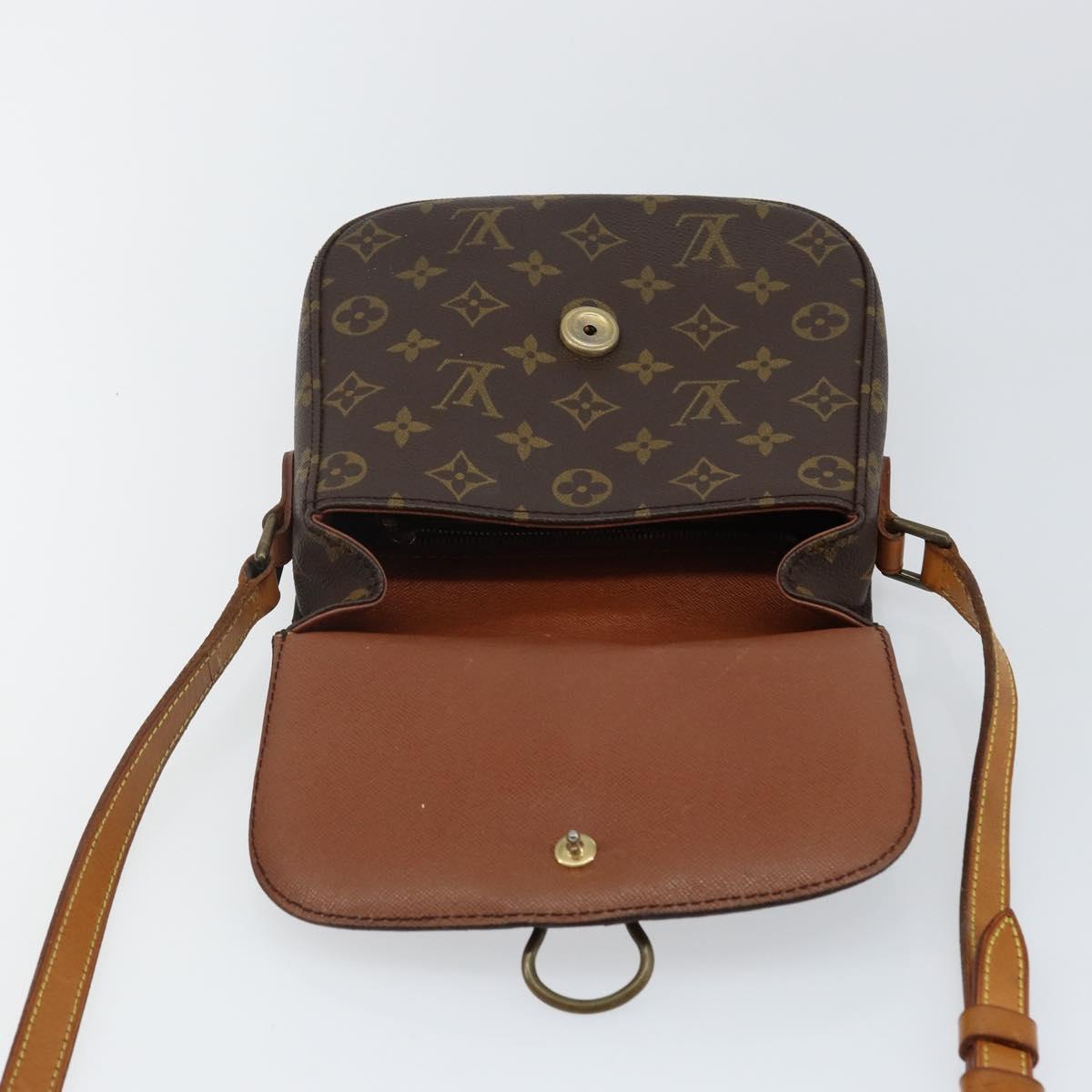 LOUIS VUITTON Monogram Saint Cloud MM Shoulder Bag M51243 LV Auth 142722