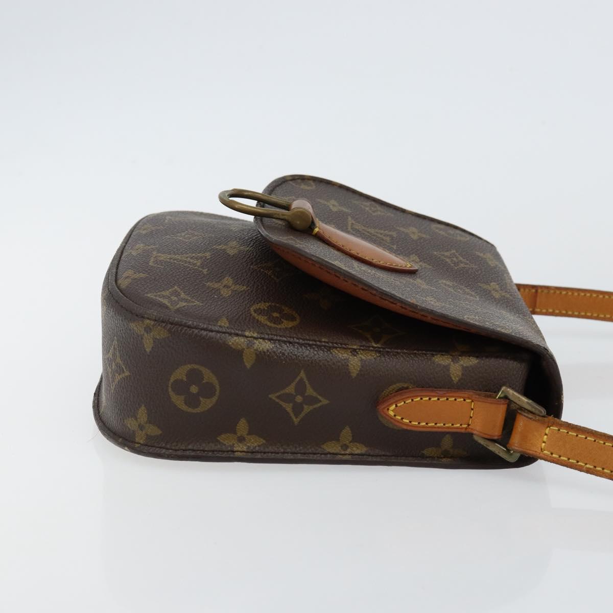 LOUIS VUITTON Monogram Saint Cloud MM Shoulder Bag M51243 LV Auth 142722