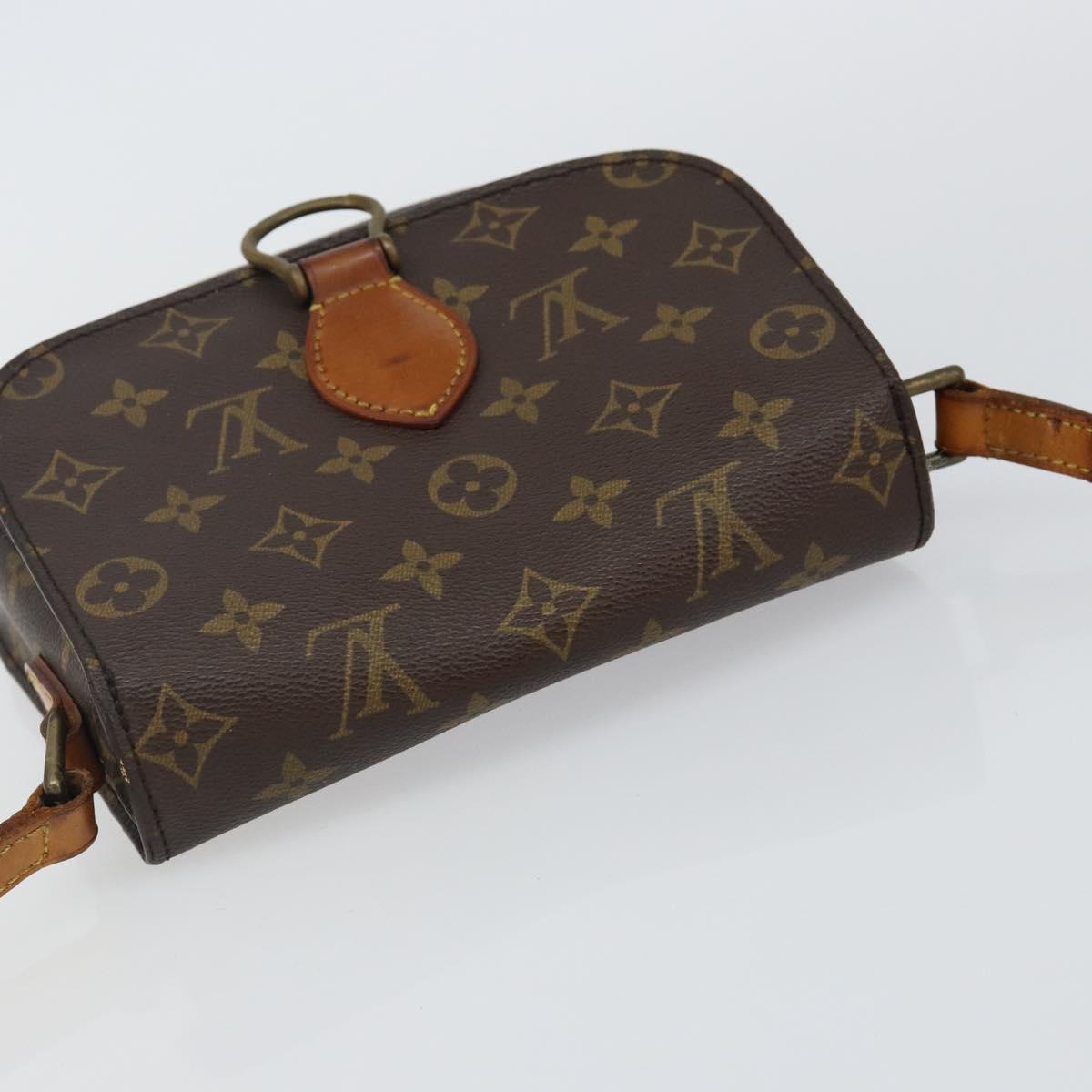 LOUIS VUITTON Monogram Saint Cloud MM Shoulder Bag M51243 LV Auth 142722