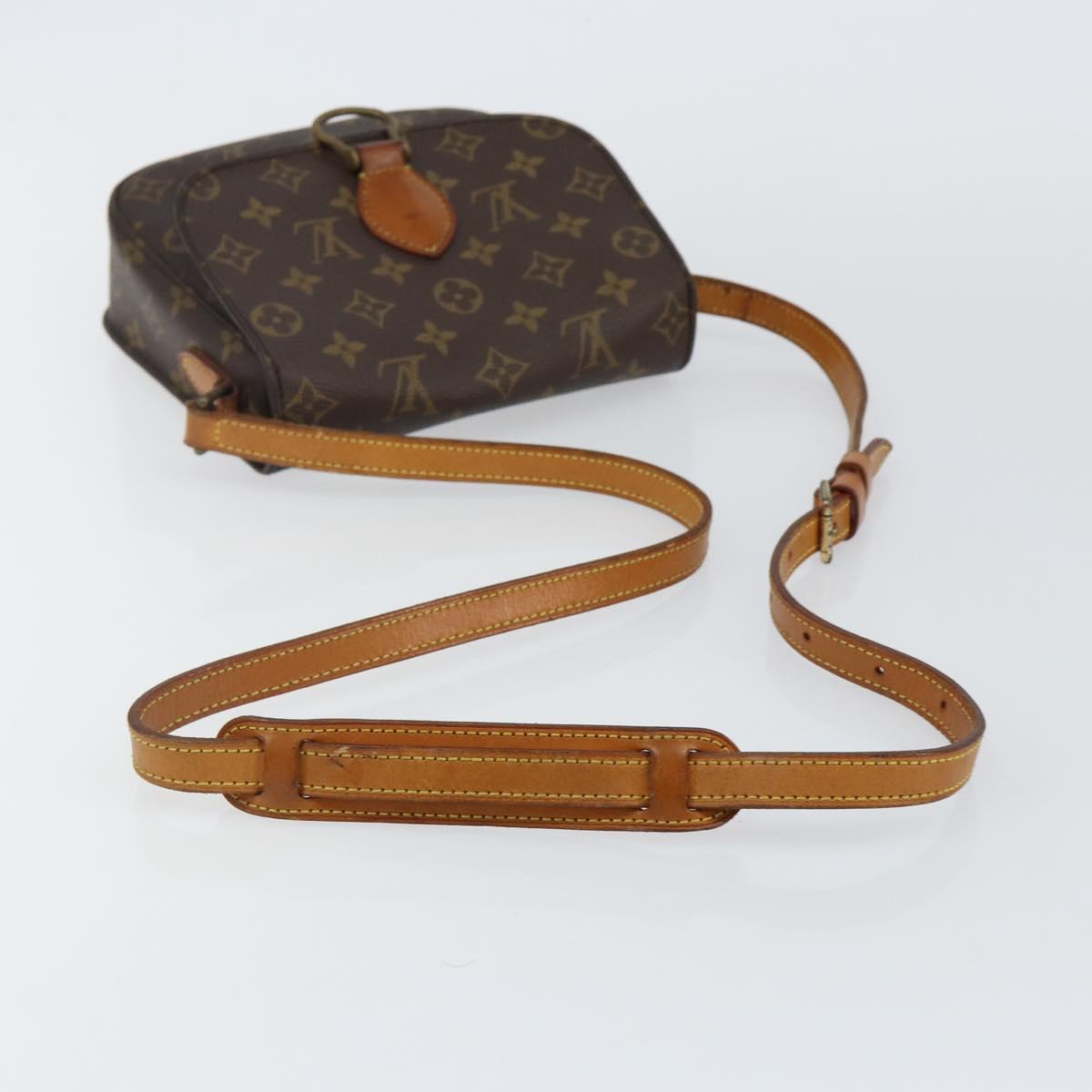LOUIS VUITTON Monogram Saint Cloud MM Shoulder Bag M51243 LV Auth 142722