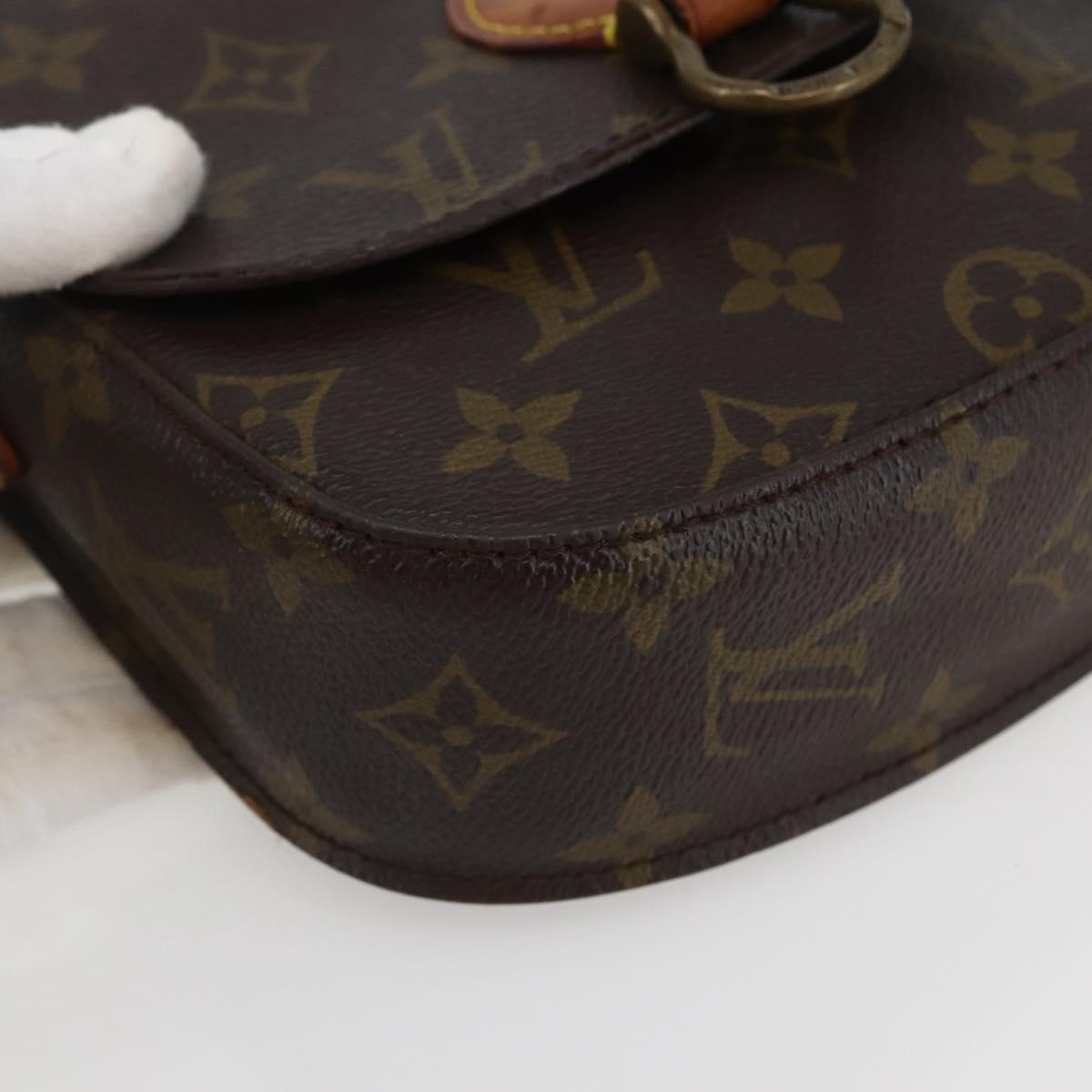 LOUIS VUITTON Monogram Saint Cloud PM Shoulder Bag M51244 LV Auth 142723