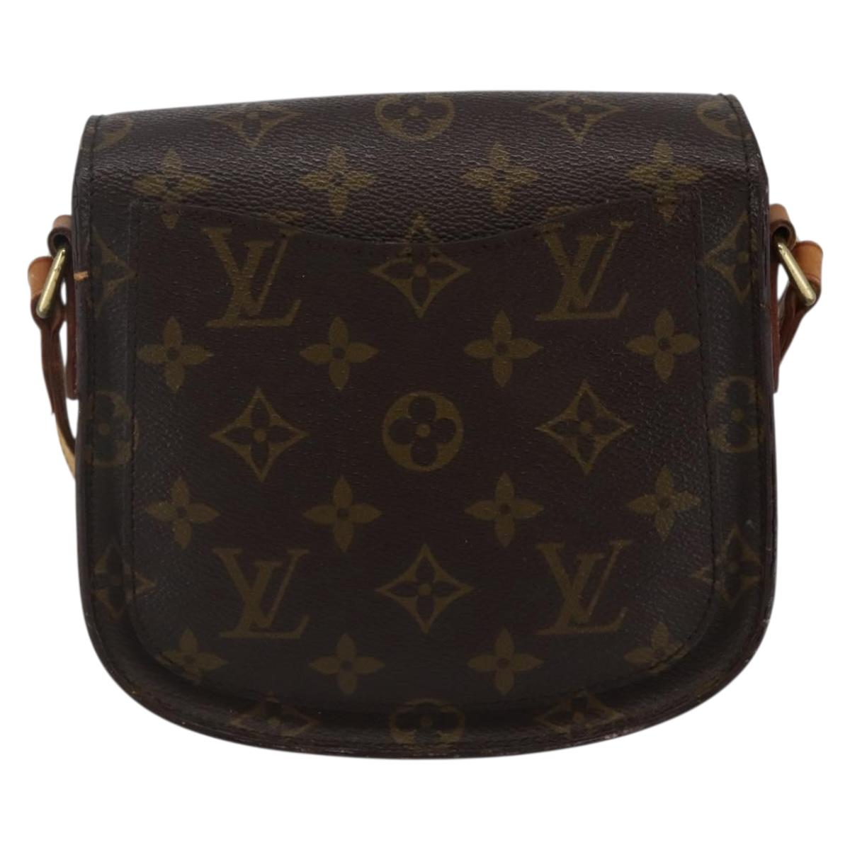 LOUIS VUITTON Monogram Saint Cloud PM Shoulder Bag M51244 LV Auth 142723
