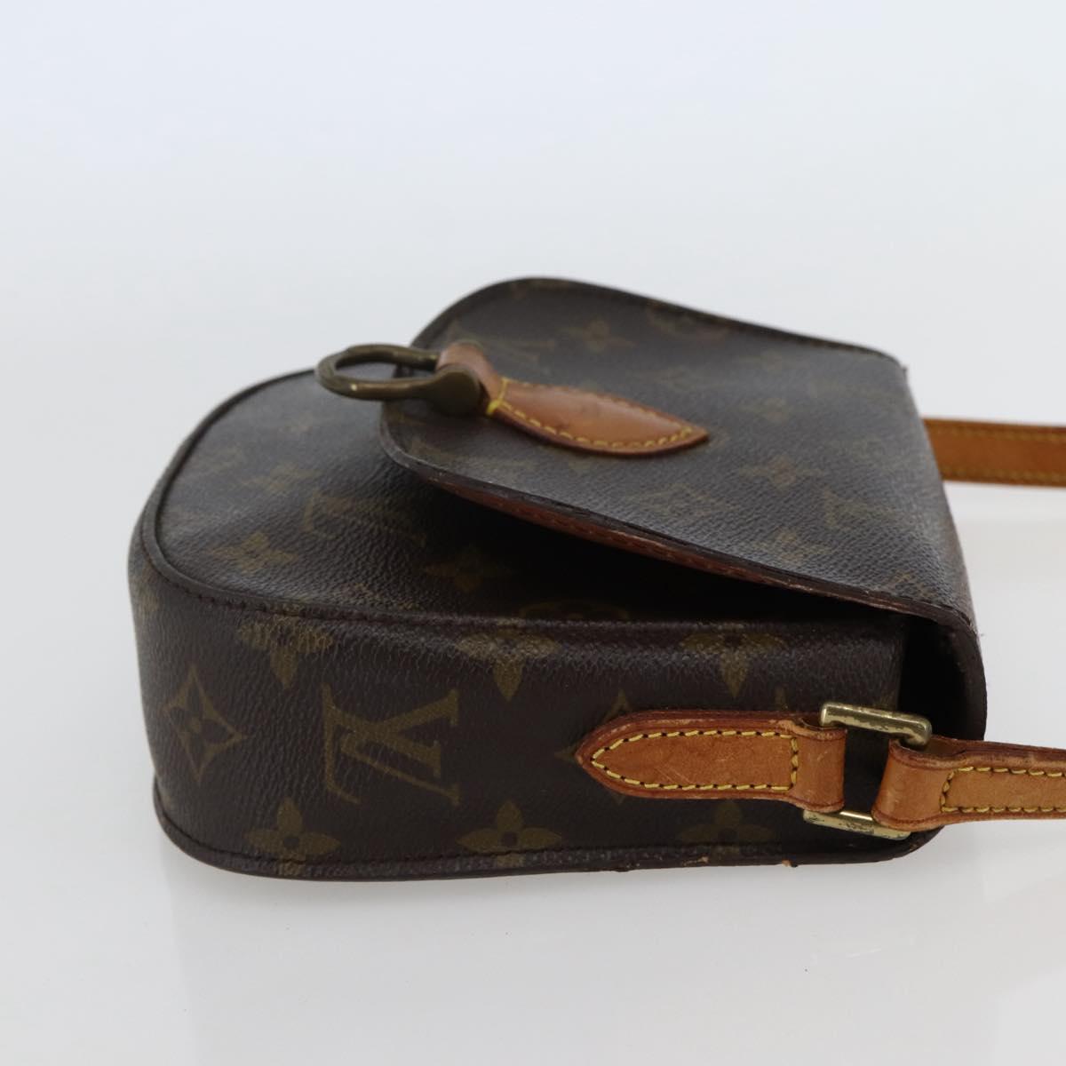 LOUIS VUITTON Monogram Saint Cloud PM Shoulder Bag M51244 LV Auth 142723